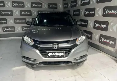 Honda hr-v ex 1.8 flexone 16v 5p aut.  - cinza - 2015/2016