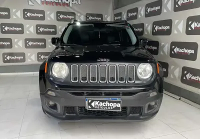Jeep renegade longitude 1.8 4x2 flex 16v aut.  - preta - 2016/2016