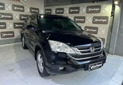 Honda cr-v exl 2.0 16v 4wd/2.0 flexone aut.  - preta - 2010/2011
