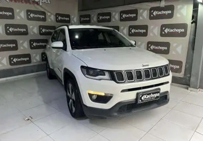 Jeep compass longitude 2.0 4x2 flex 16v aut.  - branca - 2017/2018