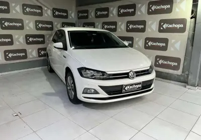 Volkswagen Polo Highline 200 TSI 1.0 Flex 12V Aut.  - Branca - 2018/2019