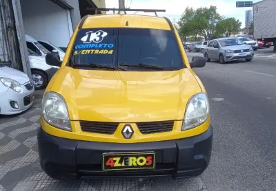 O renault kangoo express 1.6 16v hi-flex e com porta lateral