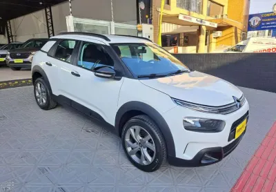 Citroën c4 cactus feel pack 1.6 flex 10 mil km aut. - branca - 2022/2022