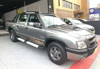Chevrolet s-10 pick-up rodeio 2.4 mpfi f.power cd  - cinza - 2011/2011