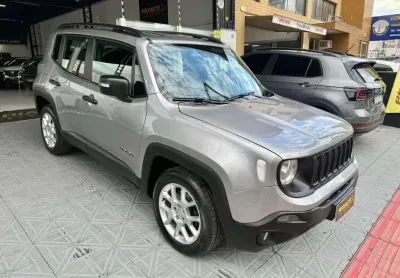 Jeep renegade sport flex automática  - prata - 2021/2021