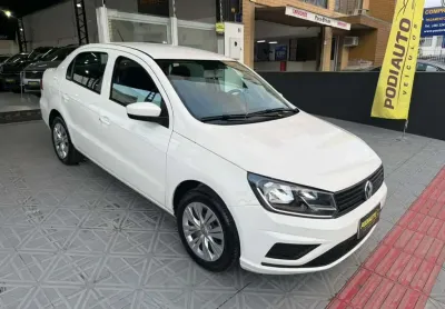 Volkswagen voyage flex unico dono com 37 mil km completo  - branca - 2022/2023