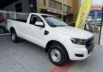 Ford ranger xl 2.2 4x4 cs diesel mec.  - branca - 2022/2023