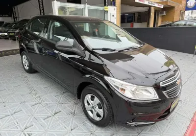 Chevrolet onix hatch lt flexpower  - preta - 2015/2015