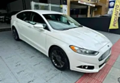Ford fusion titanium 2.0 gtdi eco. fwd aut.  - branca - 2013/2014