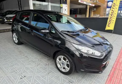 Ford fiesta hatch flex 1.5 completo  - preta - 2013/2014