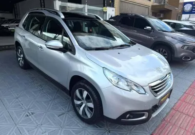 Peugeot 2008 griffe 1.6 flex 16v 5p aut.  - prata - 2017/2017