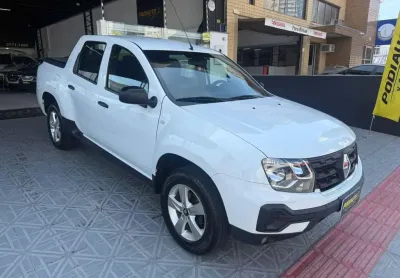 Renault duster oroch pro 1.6 flex 36 mil km  - branca - 2023/2024