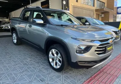 Chevrolet montana ltz 1.2 turbo flex aut.  - prata - 2023/2024