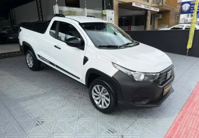 Fiat Strada Endurance 1.4 Flex 8V CS Plus  - Branca - 2022/2023