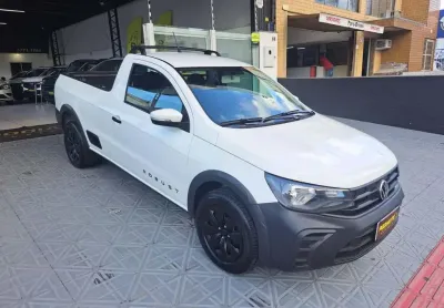 Volkswagen Saveiro Robust 1.6 Total Flex 33 MIL KM  - Branca - 2024/2024