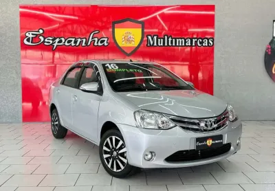 Toyota etios 1.5 platinum sedan 16v flex 4p manual