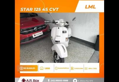 Lml star 125 4s cvt 2015 branca