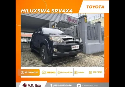 Toyota hiluxsw4 srv4x4 2012 preto