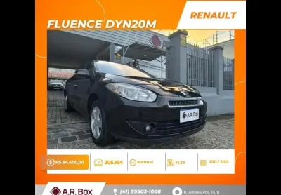 Renault fluence dyn20m 2012 preto