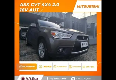 Mitsubishi asx 2.0 4x4  16v 160cv aut 2012 marrom