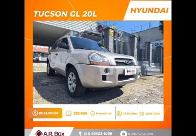 Hyundai tucson gl 20l 2010 prata
