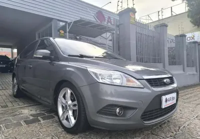 Ford focus hc flex 2013 cinza completo