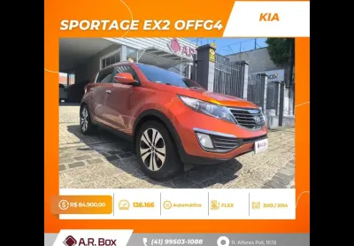 Kia sportage ex2 offg4 2014 laranja