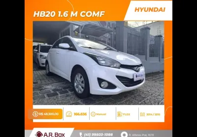 Hyundai hb20 1.6 m comf 2015 branco