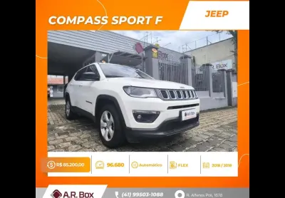 Jeep compass sport f 2018 branco
