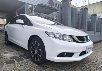 Honda civic lxr 2016 completo branco