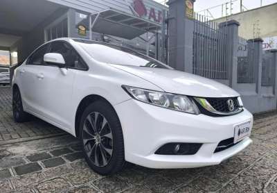 Honda civic lxr 2016 completo branco