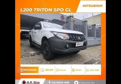 Mitsubishi l200 triton spo gl 2022 mec branca