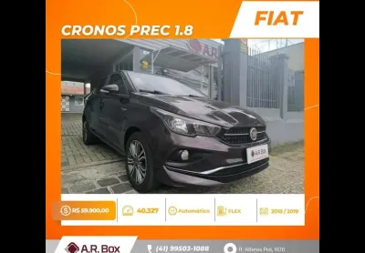 Fiat cronos prec 1.8 2019 vermelho