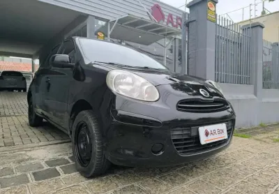 Nissan march 10s flex 2012 preto completo