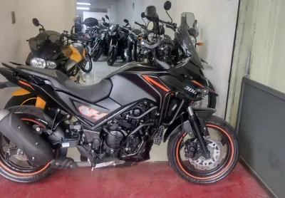 Dafra nh 300 abs impecavel com acessorios