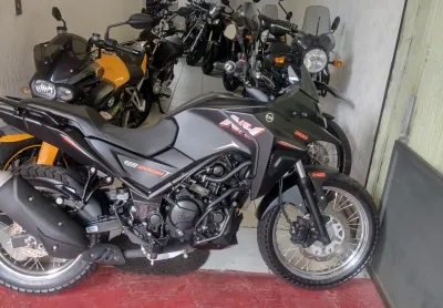 Dafra nh 300 abs impecavel com acessorios