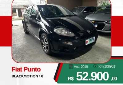 Punto blackmotion dual. 1.8 flex 16v 5p