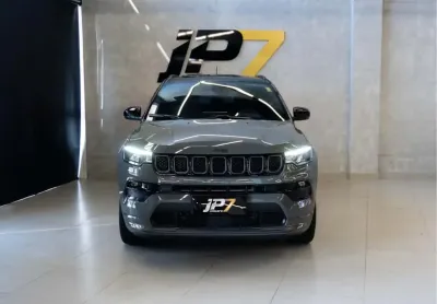 Jeep compass s t270 1.3 tb 4x2 flex aut.  - cinza - 2022/2023