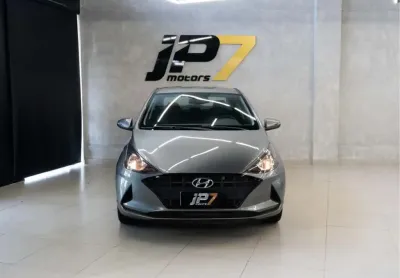 Hyundai hb20s platinum 1.0 tb flex 12v aut.  - cinza - 2022/2022