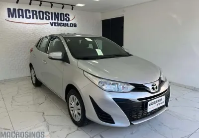 Toyota yaris hatch xl 1.3 flex 5p aut.  - prata - 2020/2020