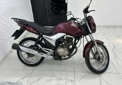 Honda cg-150 titan-esd mix/flex  - vermelha - 2011/2011