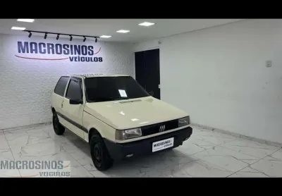 Fiat uno mille 1.0/ i.e./electronic/brio 2p  - bege - 1992/1993