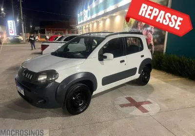Fiat uno way 1.4 evo fire flex 8v 5p  - branca - 2013/2013