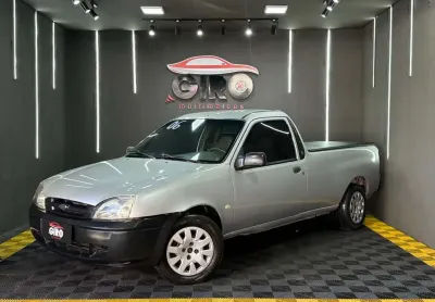 Ford courier 1.6 flex  - prata - 2006/2006