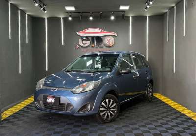 Ford fiesta 1.6 8v flex  - azul - 2011/2012
