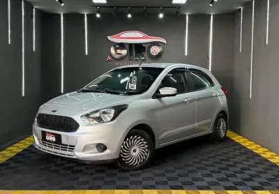 Ford ka 1.0 se plus flex 5p  - prata - 2017/2018