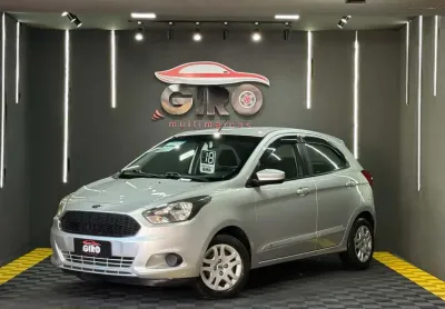 Ford ka 1.0 se plus flex 5p  - prata - 2017/2018