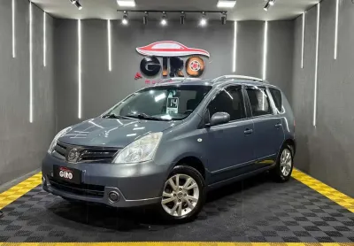 Nissan livina s 1.6 16v flex fuel mec.  - cinza - 2013/2014