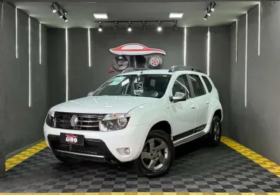 Renault duster dynamique 2.0 hi-flex 16v mec.  - branca - 2014/2015