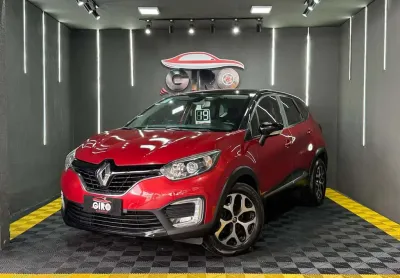 Renault captur intense 1.6 16v flex 5p aut. - vermelha - 2018/2019